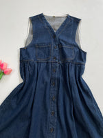 Load image into Gallery viewer, Denim Dress-Bust 34
