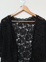 Load image into Gallery viewer, Lace Sheer Shrug-Bust 36