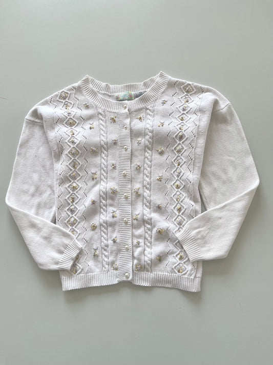 San Froncisca Embroidered Cardigan Sweater-Bust 44