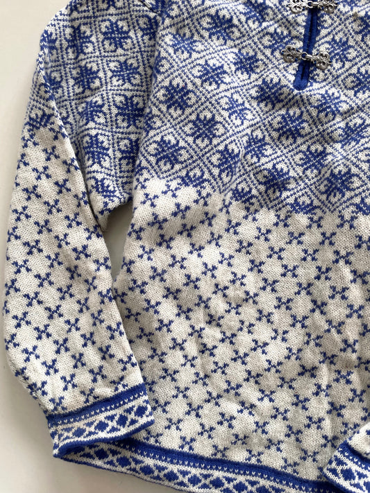 Bouviac 100% Shetland Wool Sweater-Bust 48
