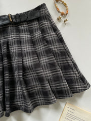 Warm Tweed Skirt-Waist 26