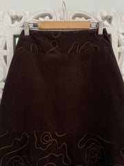 Corduroy Vintage Skirt-Waist 34