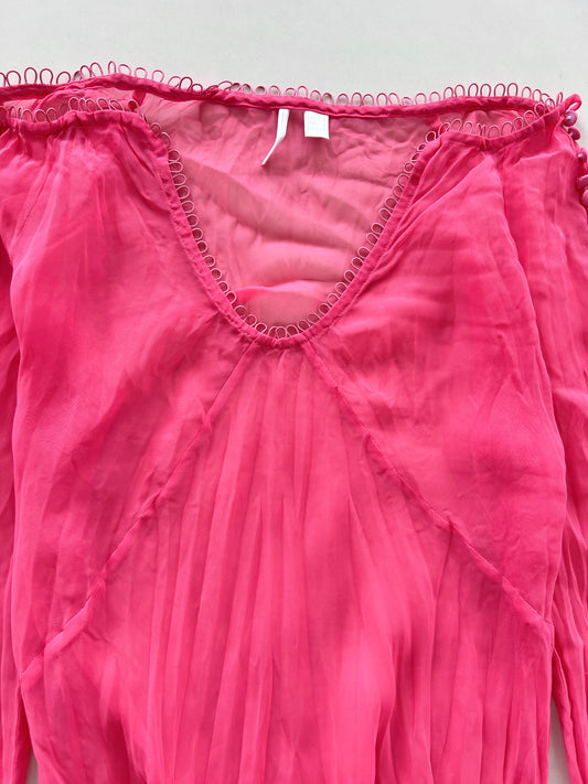 Mango Sheer Vintage Top-Bust 34 to 36
