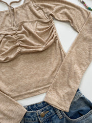 Beige Top-Bust 30 to 32