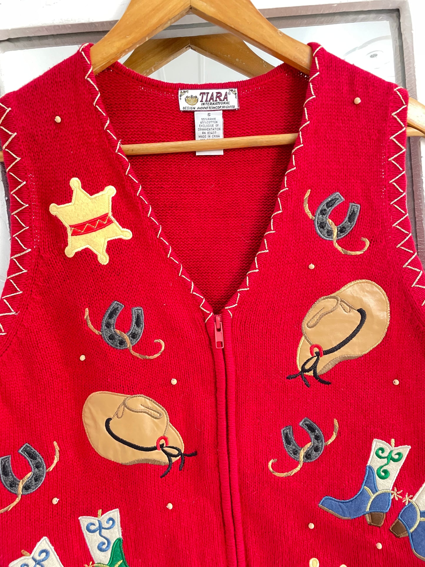 Tiara Sweater Vest-Bust 36