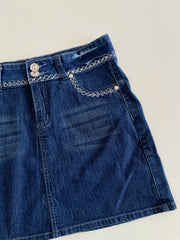 Bebe Vintage Denim Skirt-Waist 30