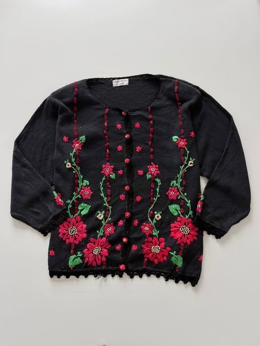 Arriviste Vintage Embroidered Sweater-Bust 58