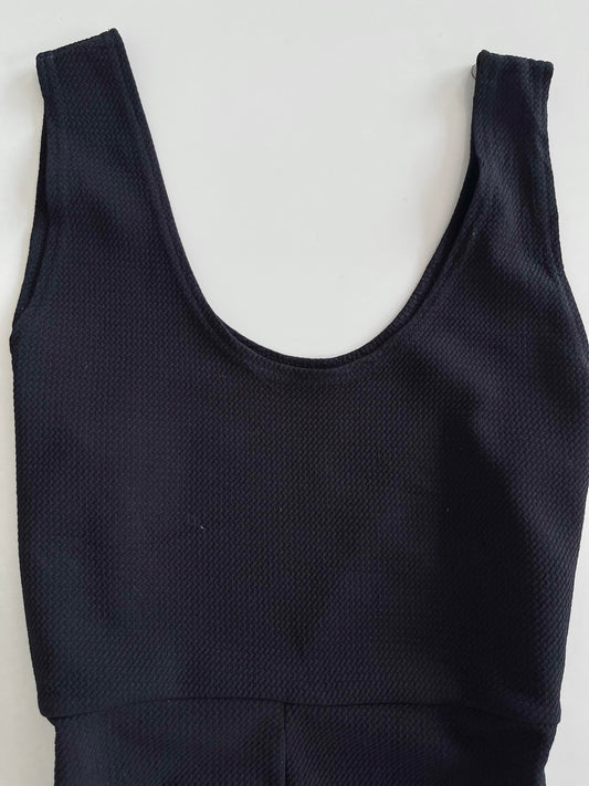 Basic Black Jumpsuit-Bust 42 to 44
