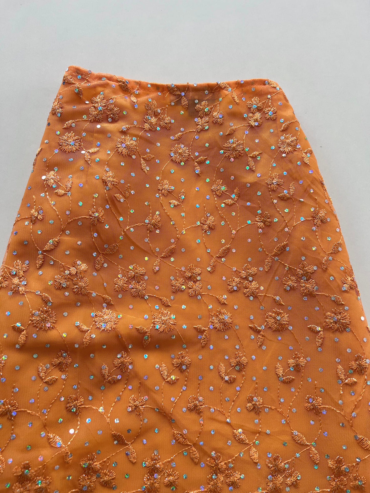Kadra Embroidered Desi Skirt-Waist 28