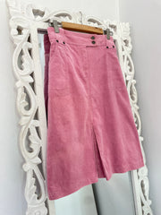 Vintage Corduroy Skirt-Waist 34