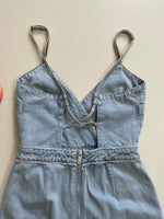 Load image into Gallery viewer, ICE BLUE DENIM DRESS - BUST 30 to 32
