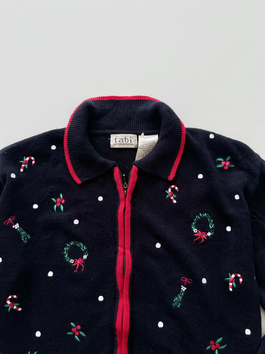Tabi International Christmas Embroidered Zipper-Bust 46