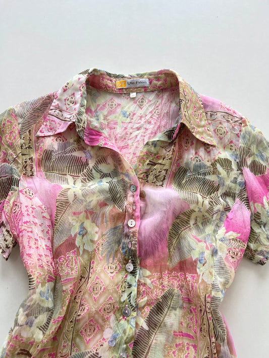 Vintage Sheer Shirt-Bust 38