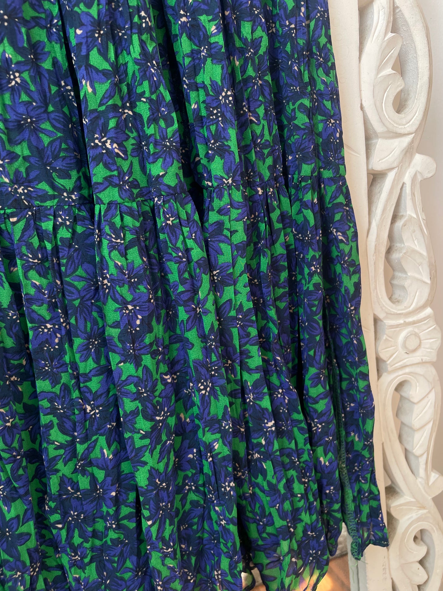 Green & Blue Prairie Skirt-Waist 28 to 32