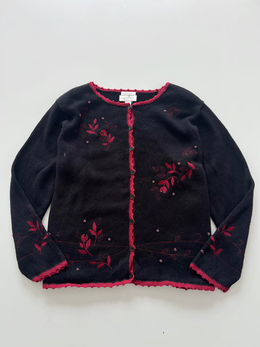 Cj Banks Embroidered Sweater-Bust 54