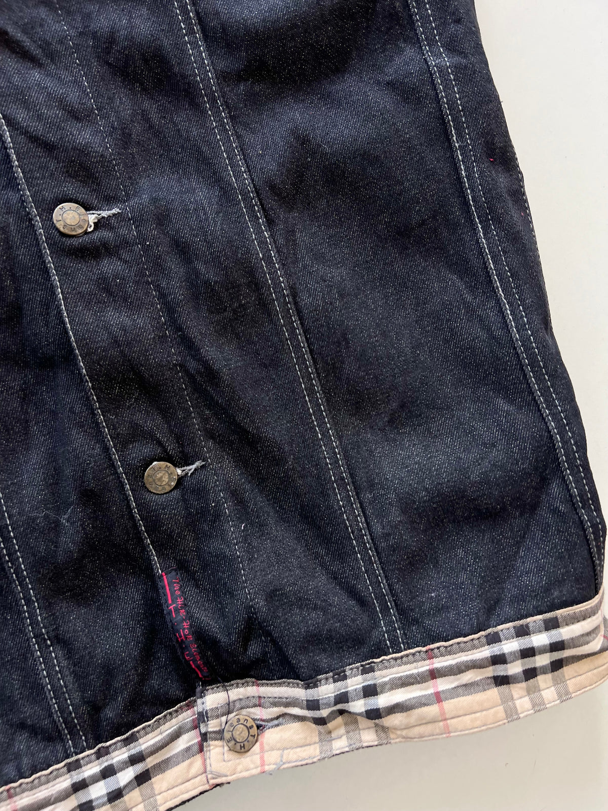 The Hip-Hop Elements Denim Vest-Bust 52