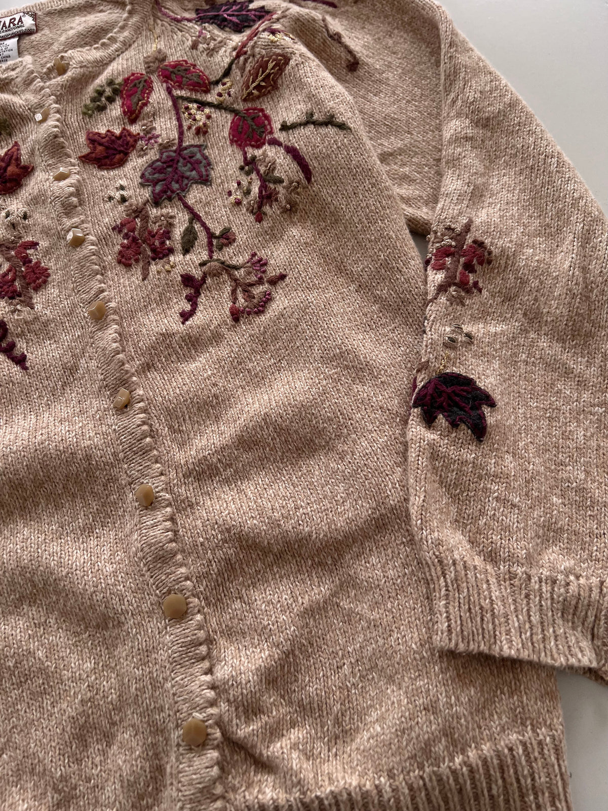 Tiara Embroidered Sweater-Bust 44
