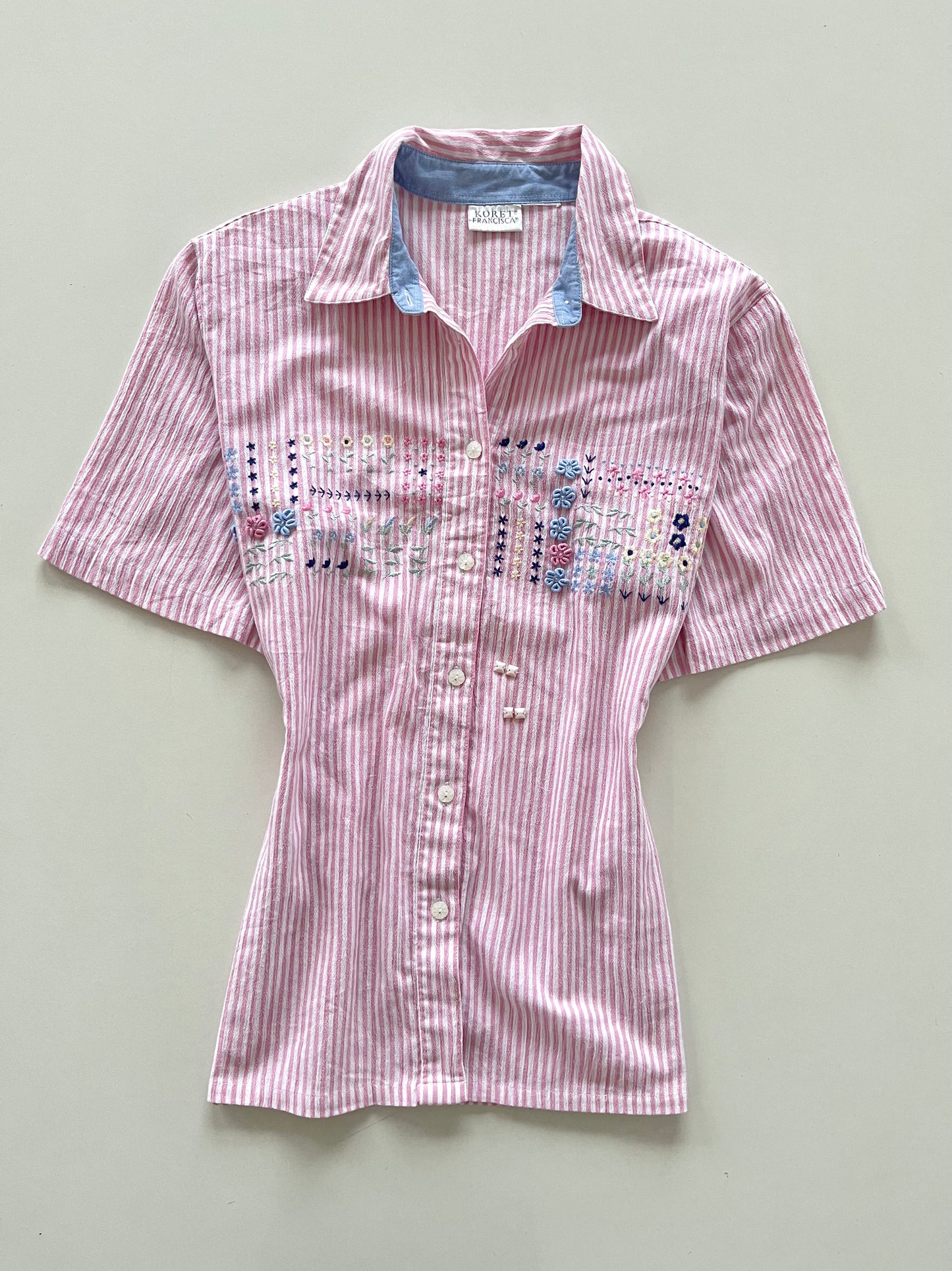 Koret Francisca Embroidered Shirt-Bust  46
