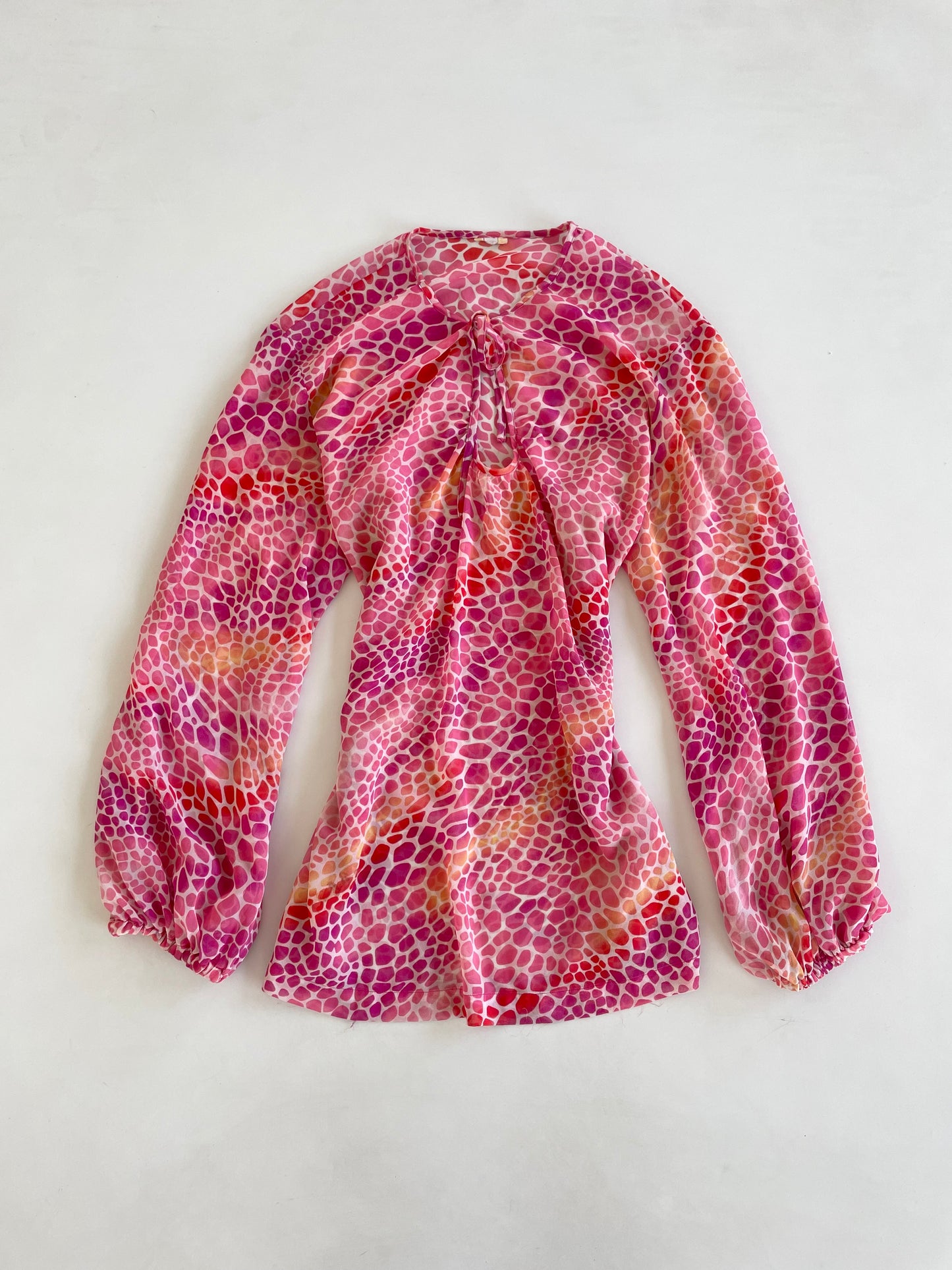 Vintage Sheer Top-Bust 44