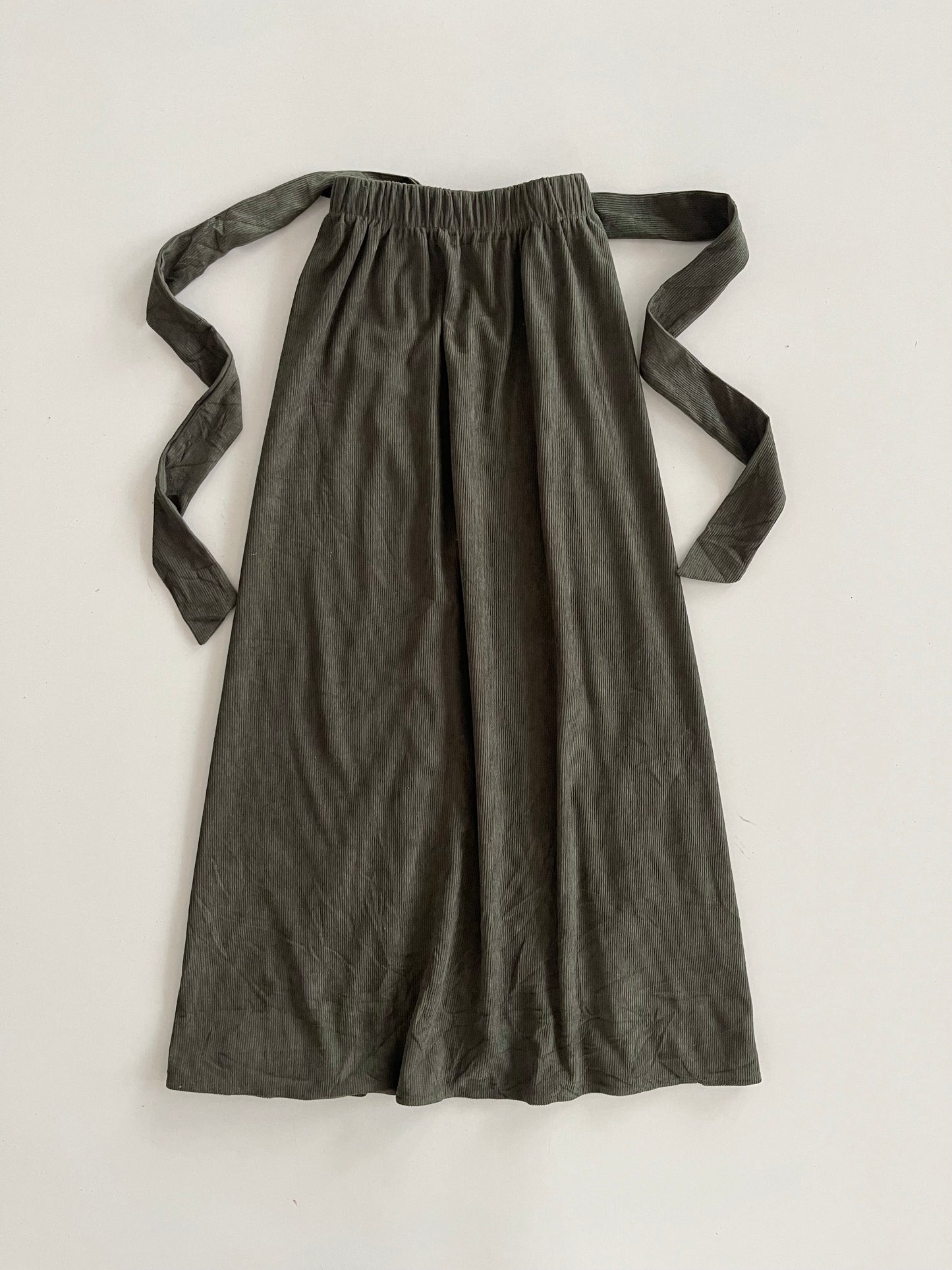 Corduroy Belted Vintage Skirt-Waist  30 to 34