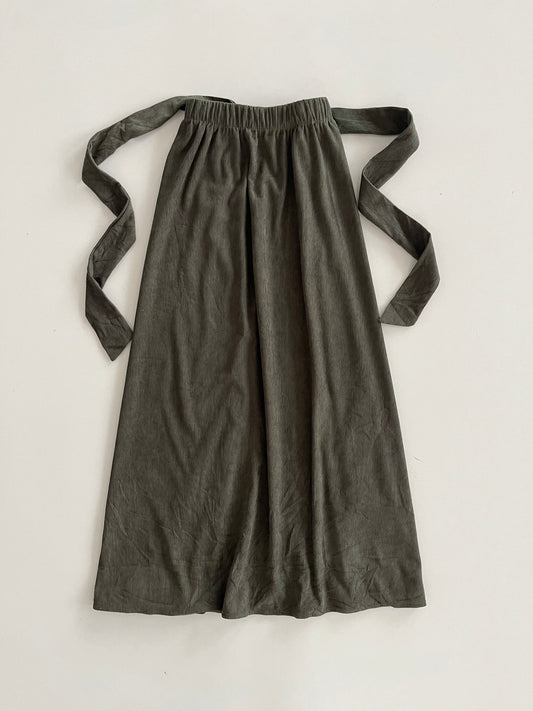 Corduroy Belted Vintage Skirt-Waist  30 to 34