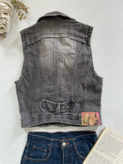 Denim Vest-Bust 32