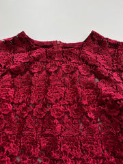 Sheer Lace Top-Bust 34