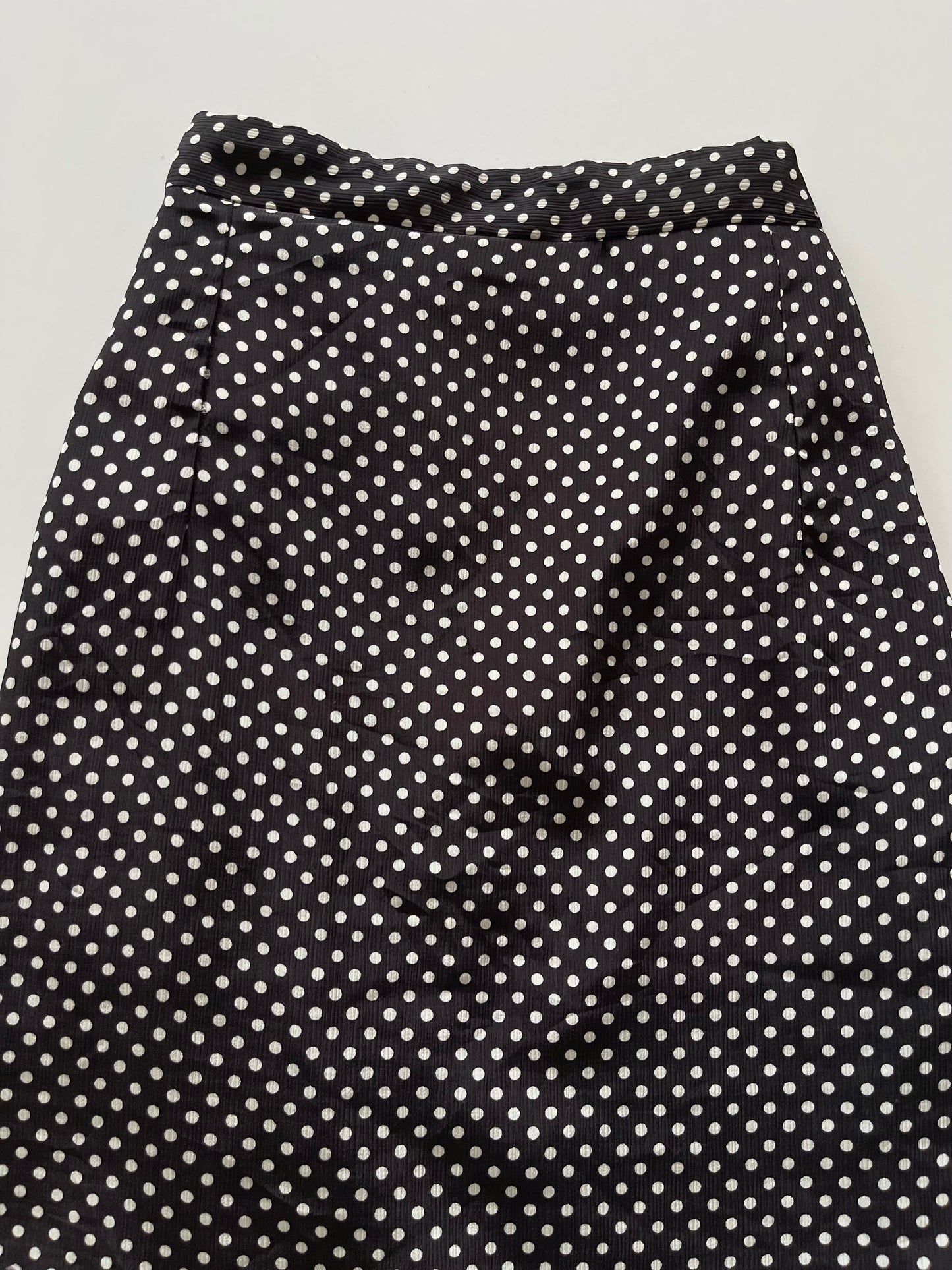 Chern Cuang Polka Dot Skirt-Waist 36