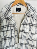 Load image into Gallery viewer, FB Sister Thick Checkered Shacket - Bust 40
