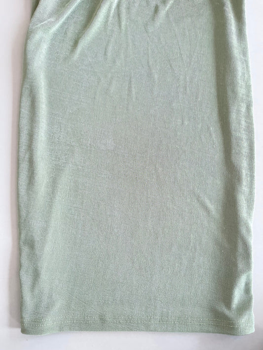 Cutout Mint Dress-Bust 36 to 38