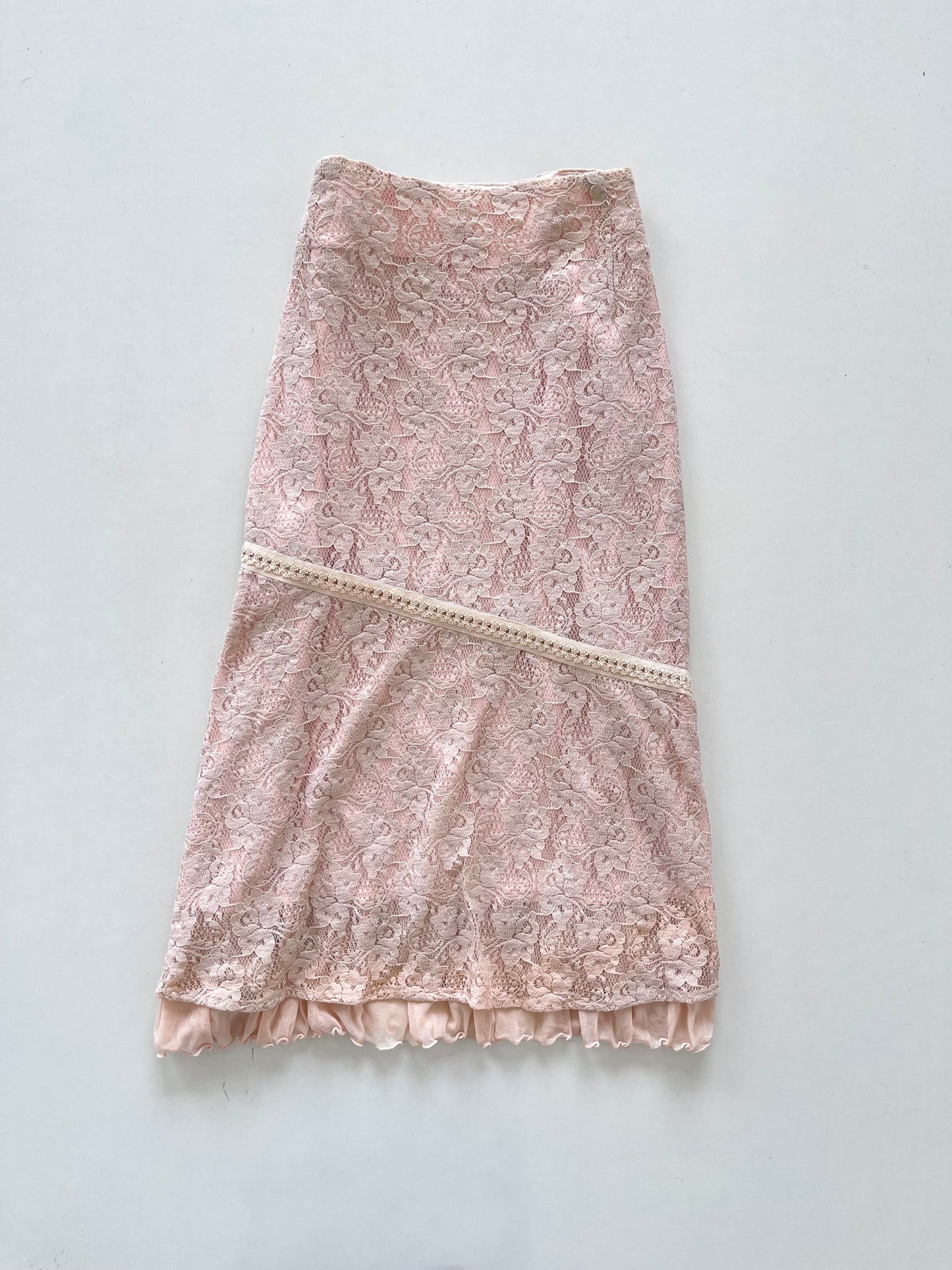 Vintage Lace Skirt-Waist 36