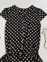 Load image into Gallery viewer, Polka dot Romper-Bust 34