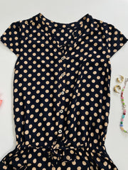 Polka dot Romper-Bust 34