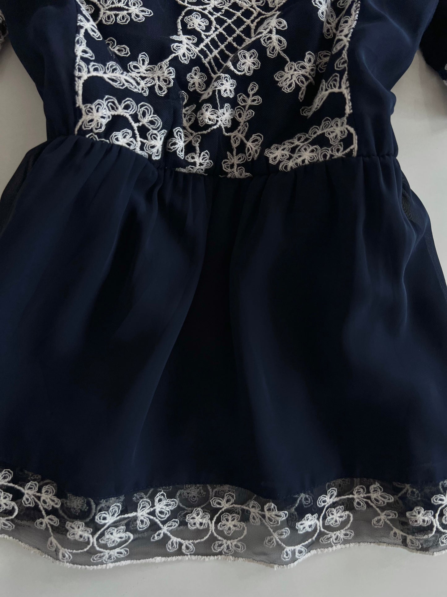 Palmer Embroidered Top-Bust 40