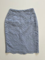 Load image into Gallery viewer, Baby Blue Lace Skirt-Waist 24
