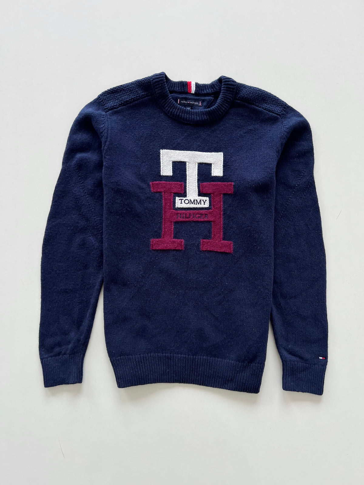 Tommy Hilfiger 60%Cotton Vintage Sweater-Bust 38