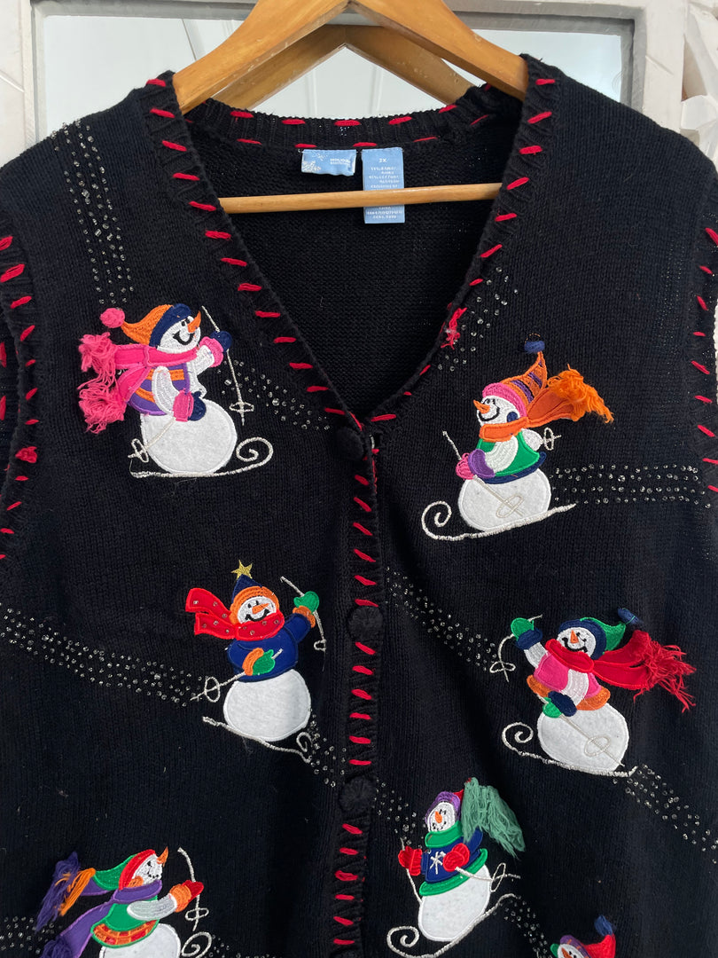 Christmas Sweater Vest-Bust 50