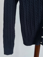 Load image into Gallery viewer, Ralph Lauren Vintage Cotton Cardigan-Bust 34 to 36