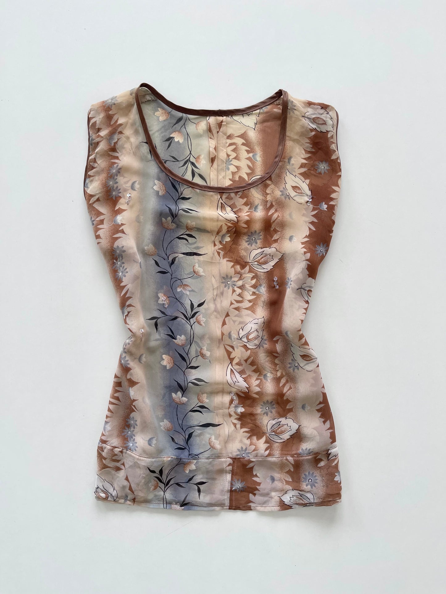 Sheer Vintage Top-Bust 44