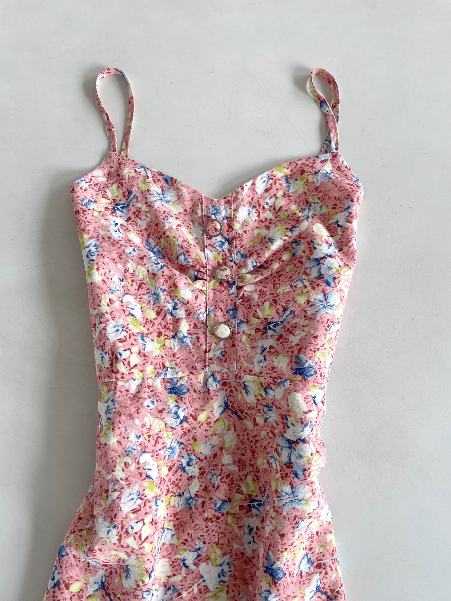 Gummy Pink Slip Dress-Bust 34