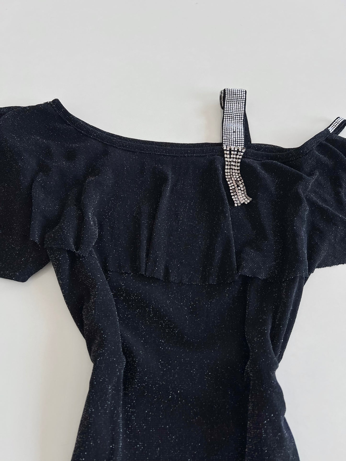 Rhinestone Shimmer Top-Bust 34 to 36