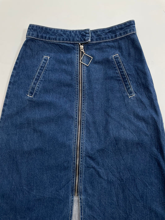 Vero Moda Long Denim Skirt-Waist 26