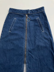 Vero Moda Long Denim Skirt-Waist 26