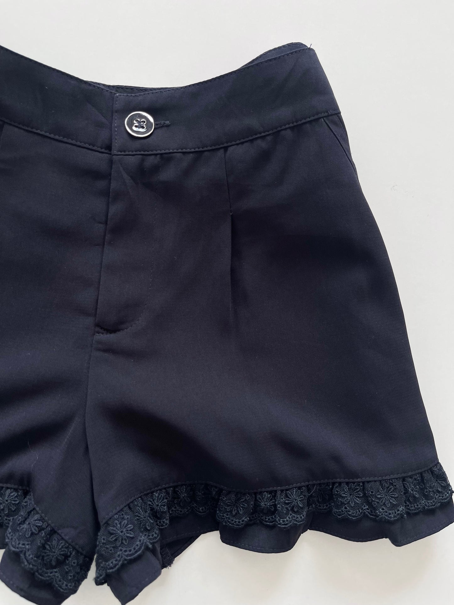 Y2k Lace Shorts-Waist 30
