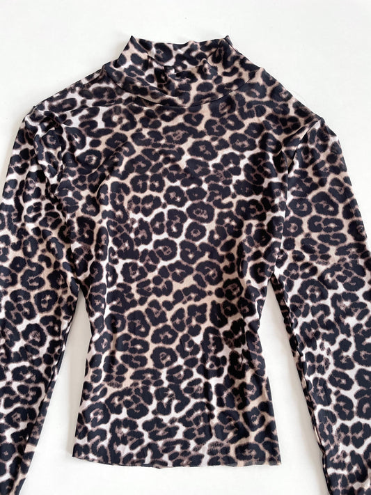 Animal Print Afrm Top-Bust 30 to 32