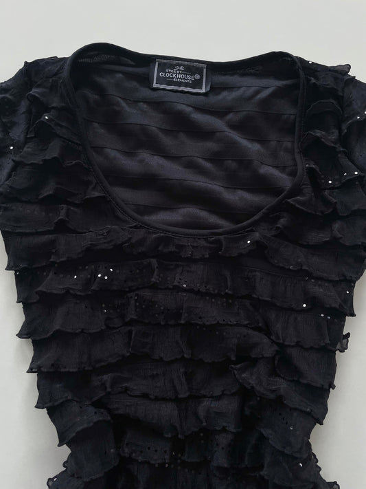 Clockhouse Ruffle Dress-Bust 36 to 38