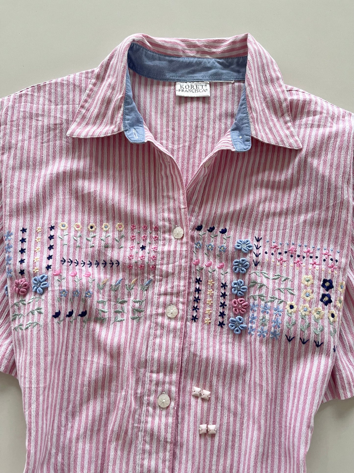 Koret Francisca Embroidered Shirt-Bust  46