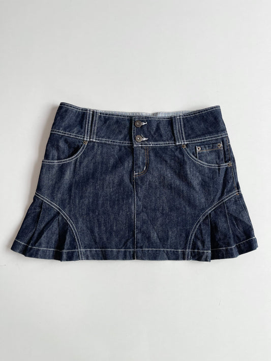 Y2k Durable Denim Skirt -Waist  34