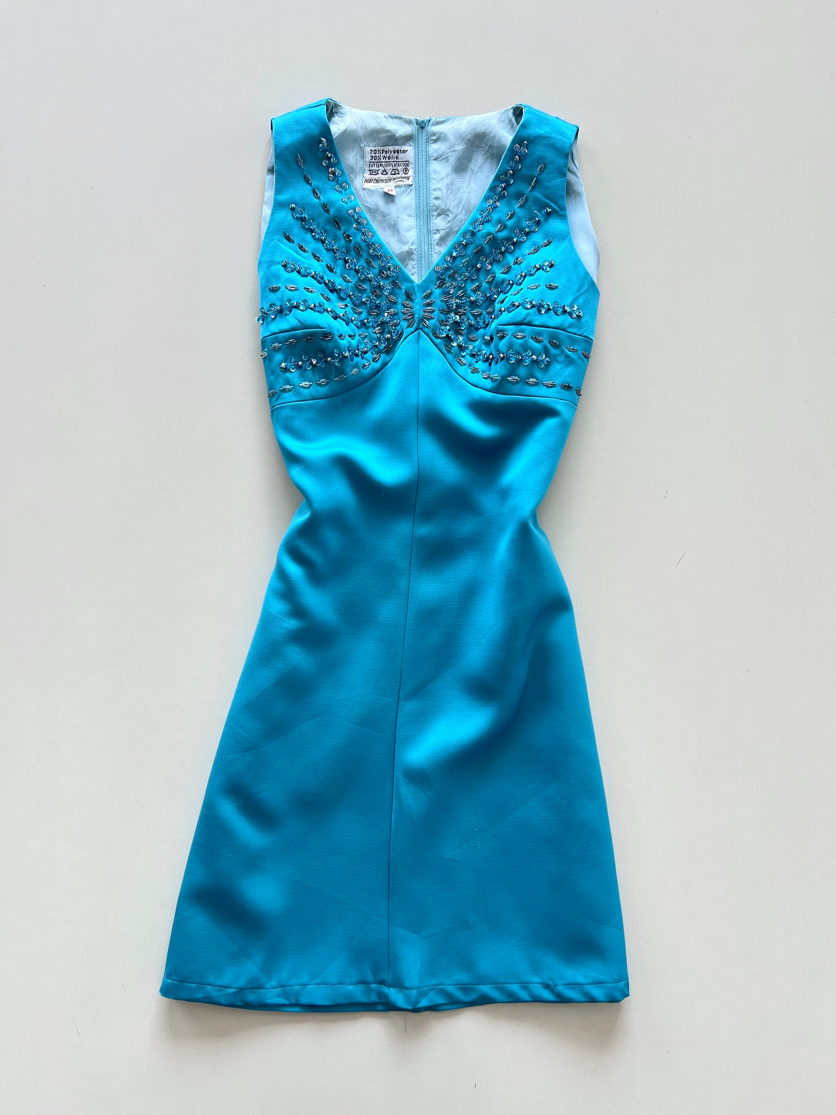 Vintage Embroidered Dress-Bust 38