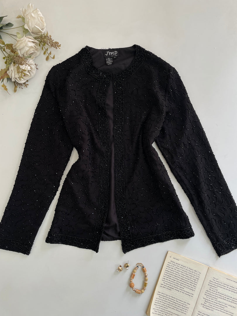 Heavily Embroidered Vintage Top-Bust 38